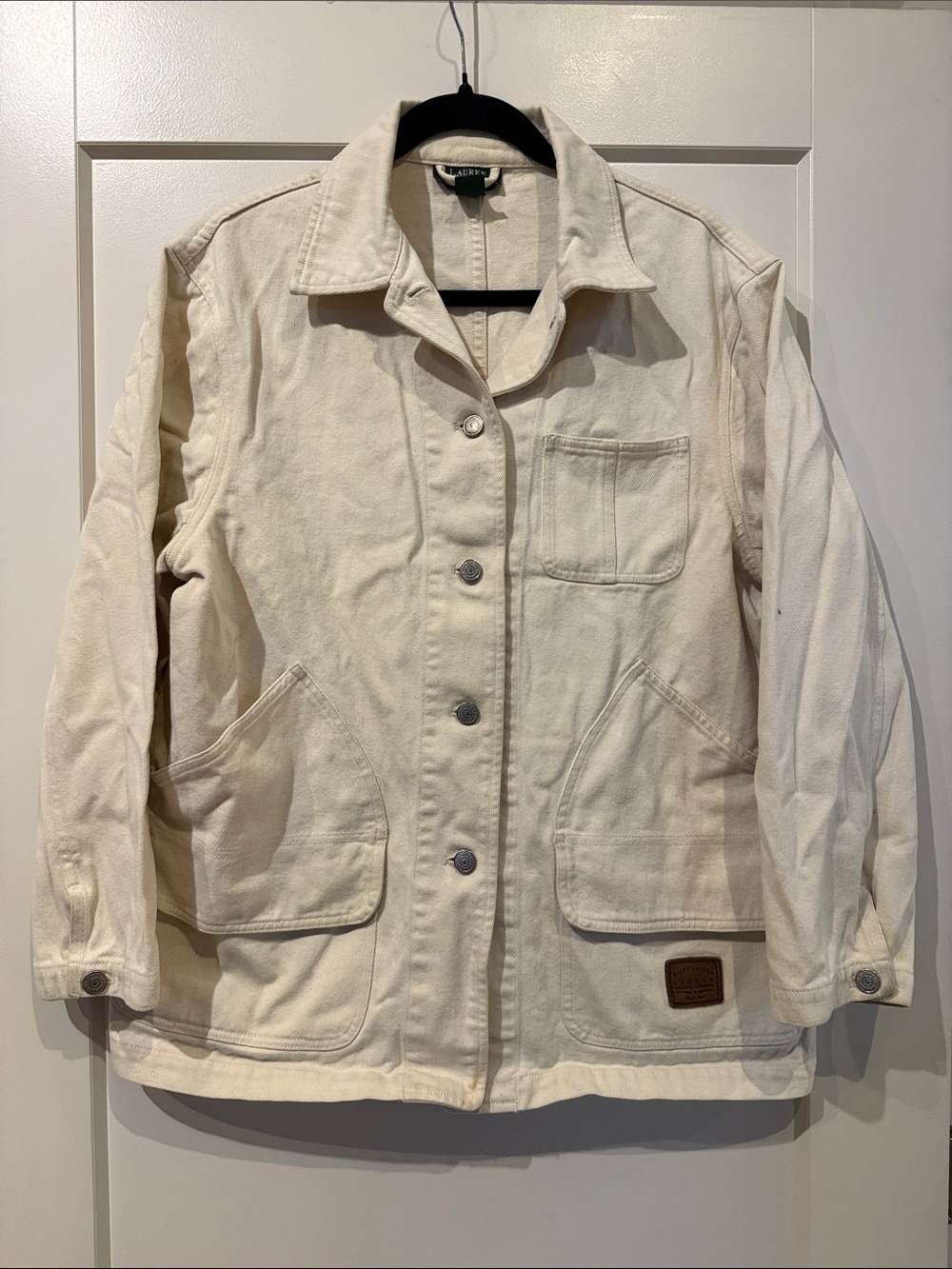 Ralph Lauren Natural Canvas Utility Jacket